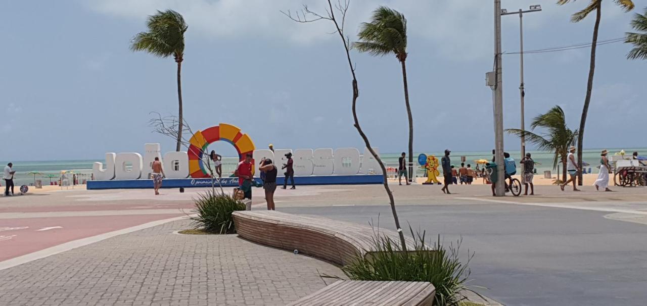 Luxor Tambau Ap 100 Metros Da Praia Com Vista Para O Mar João Pessoa エクステリア 写真